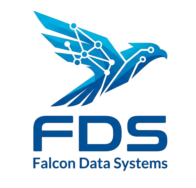 FDS Falcon Data Systems Logo